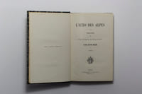 L'écho des Alpes. Publication des sections romandes du club alpin suisse. 1898 [et] 1899.