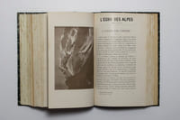 L'écho des Alpes. Publication des sections romandes du club alpin suisse. 1902 [et] 1903.