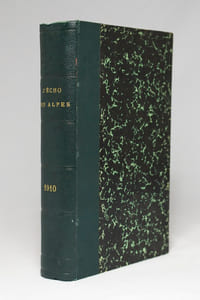 L'écho des Alpes. Publication des sections romandes du club alpin suisse. 1910.
