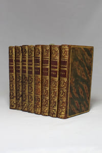 Almanach littéraire, ou étrennes d'Apollon; contenant l'éloge historique du Grand Corneille par M. de Voltaire, le Fontenelliana, où l'on trouve un grand nombre de réparties de Fontenelle qui n'ont jamais été imprimées; plusieurs bons mots de MM. Piron, de Crébillon, l'abbé de Voisenon & de Voltaire; des anecdotes intéressantes; une notice des principaux ouvrages mis au jour en 1776, & autres morceaux curieux.