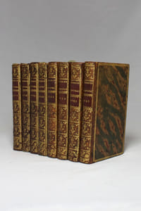 Almanach littéraire, ou étrennes d'Apollon; contenant l'éloge historique du Grand Corneille par M. de Voltaire, le Fontenelliana, où l'on trouve un grand nombre de réparties de Fontenelle qui n'ont jamais été imprimées; plusieurs bons mots de MM. Piron, de Crébillon, l'abbé de Voisenon & de Voltaire; des anecdotes intéressantes; une notice des principaux ouvrages mis au jour en 1776, & autres morceaux curieux.