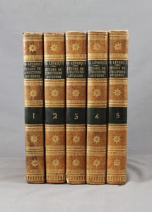 Etudes de l’histoire ancienne et de celle de la Grèce; de la constitution de la République d’Athènes et de celle de Lacédémone; de la législation, des tribunaux, des moeurs et usages des Athéniens; de la poésie, de la philosophie et des arts chez les Grecs.