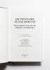 Dictionnaire suisse romand. Particularité lexicales du français contemporain.. THIBAULT André; KNECHT Pierre (dir.):