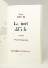La mort difficile, roman. Préface de Salvador Dali.. CREVEL René; DALI Salvador (préface):