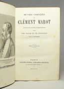 Oeuvres complètes. Revues sur les meilleures éditions avec une notice et un glossaire par M. Saint-Marc. par MAROT Clément: - Image 2