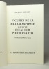 Figures de la métamorphose.. CHESSEX Jacques; SARTO Pietro (ill.):