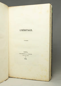 L'héritage.