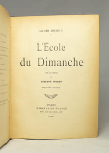 L'école du dimanche.