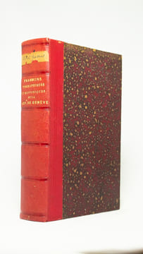 Fragmens biographiques et historiques, extraits des registres du conseil d'Etat de la République de Genève, dès 1535 à 1792.. GRENUS-SALADIN, ...