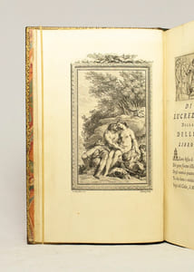 Di Tito Lucrezio Caro, della natura delle cose, libri sei tradotti dal latino in italiano da Alessandro Marchetti. Dati nuovamente in luce da Francesco Gerbault Interprete di S. M. Cma per le lingue Italiana e Spagnola.
