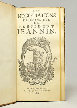 Les négociations de Monsieur le président Jeannin.. [JEANNIN Pierre]: