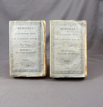 Mémoires de l’abbé Morellet, de l’Académie française, sur le dix-huitième siècle et sur la Révolution; précédé de l’Eloge de l’Abbé Morellet par M. ...