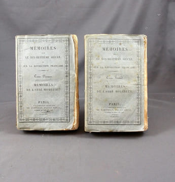 Mémoires de l’abbé Morellet, de l’Académie française, sur le dix-huitième siècle et sur la Révolution; précédé de l’Eloge de l’Abbé Morellet par M. ...
