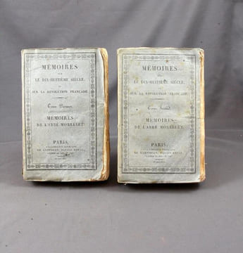 Mémoires de l’abbé Morellet, de l’Académie française, sur le dix-huitième siècle et sur la Révolution; précédé de l’Eloge de l’Abbé Morellet par M. ...