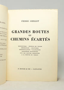 Grandes routes et chemins écartés.