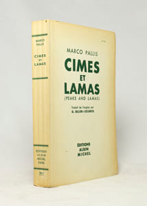 Cîmes et lamas. (Peaks and lamas).