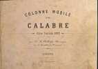 Tournée en Calabre en octobre 1852.. RILLIET Louis-Horace:
