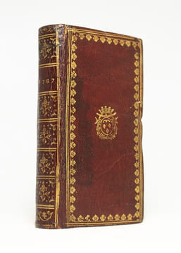 Almanach provincial et historique du Poitou, pour l'an de grâce mil sept cent quatre-vingt-sept.... [ALMANACH; POITOU]: