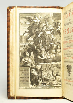 Nouvelle relation de la Ville & République de Venise divisée en trois parties, dont la première contient son Histoire générale, la seconde traite du ...