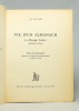 Vie d'un almanach. Le Messager boiteux de Berne à Vevey.. MAYOR J.-C.; GETAZ Arnold (préface):