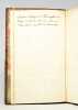 Le p&egrave;re de famille, com&eacute;die [suivi de] De la po&eacute;sie dramatique.. DIDEROT Denis: