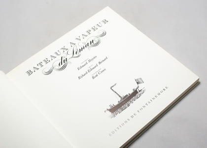 Bateaux à vapeur du Léman.