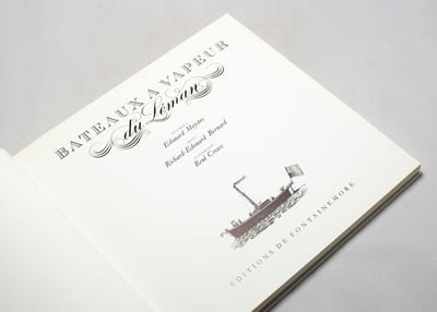 Bateaux à vapeur du Léman.