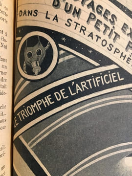 Les Aventuriers du ciel. Voyages extraordinaires d'un petit parisien dans la stratosphère, la Lune et les planètes.. NIZEROLLES René Marcel de ...