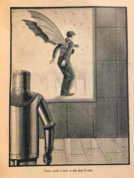 Les Aventuriers du ciel. Voyages extraordinaires d'un petit parisien dans la stratosphère, la Lune et les planètes.. NIZEROLLES René Marcel de ...