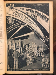 Les Aventuriers du ciel. Voyages extraordinaires d'un petit parisien dans la stratosphère, la Lune et les planètes.