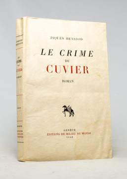 Le crime du cuvier.. HENRIOD Jaques:
