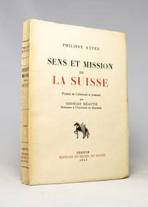 Sens et mission de la Suisse.