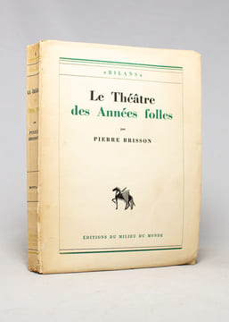 Le Théâtre des Années folles.. BRISSON Pierre: