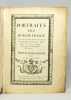 Portraits des rois de France. Depuis Pharamond jusques Louis XVIII.. [BOISSEVIN Louis]: