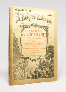 La ligne du St-Gothard d'après J. Hardmeyer traduit et remanié par Eugène Rambert.