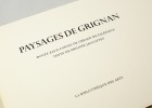 Paysages de Grignan.. JACCOTTET Philippe; PALEZIEUX Gérard de: