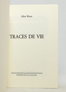 Traces de vie. Carnets 1939-1982.
