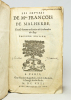 Les Œuvres de Mre Francois de Malherbe.. [MALHERBE François de]: