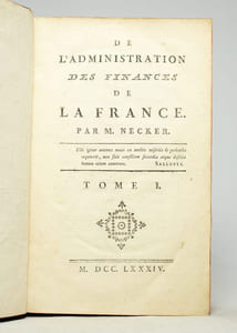 De l'administration des finances de la France.