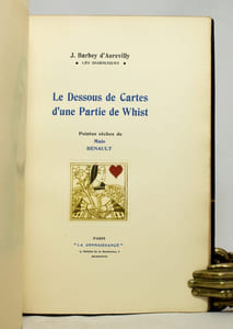 Le dessous des cartes d'une partie de Whist.