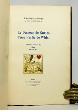 Le dessous des cartes d'une partie de Whist.. BARBEY D'AUREVILLY: