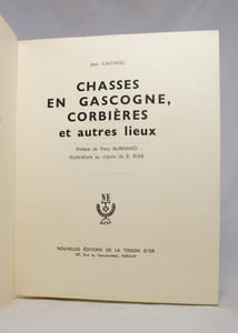 Chasses en Gascogne, Corbières et autres lieux.