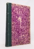 Almanach encyclopédique de la chasse illustrée. [1895-1903].. [ALMANACH DE LA CHASSE]: