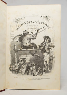 Scènes de la vie privée et publique des animaux. Études de moeurs contemporaines publiées sous la direction de M. P. J. Stahl, avec la collaboration ...