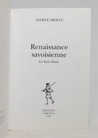Renaissance savoisienne.
