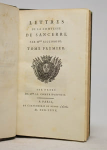 Lettres de la Comtesse de Sancerre.