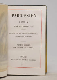 Paroissien romain très-complet. Approuvé par Mgr Charles-Théodore Colet, archevêque de Tours.