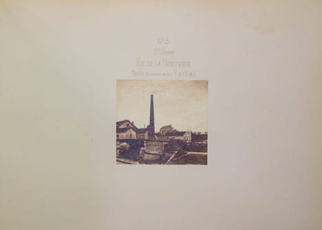 Chemin de fer du Nord. Ligne de Paris à Compiègne par Chantilly. Petites vues photographiques.. BALDUS Édouard: