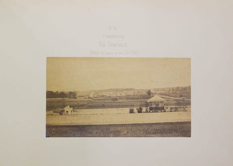Chemin de fer du Nord. Ligne de Paris à Compiègne par Chantilly. Petites vues photographiques.. BALDUS Édouard: