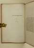 M&eacute;moires de Mme de La Guette. Avec une pr&eacute;face-notice de M. Moreau. Paris, 1856, Jannet. Biblioth&egrave;que Elz&eacute;virienne.. BABOU Hippolyte: